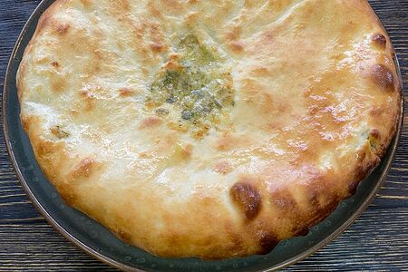 Хачапури сыр шпинат