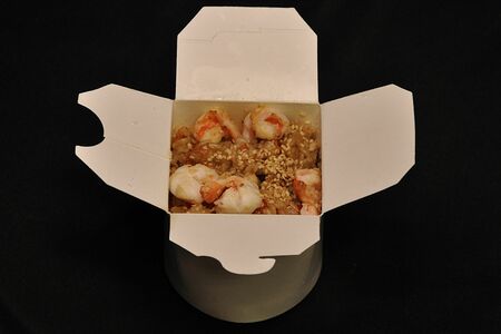 Рис с креветками