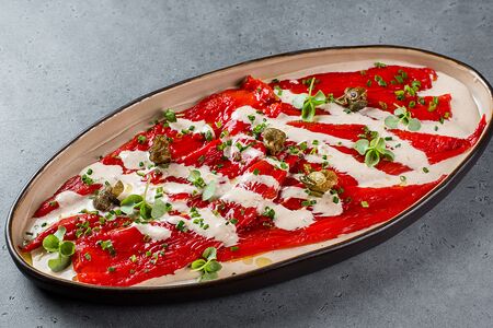 Перцы рамиро с соусом тоннато