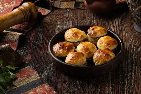 Грибы с сыром