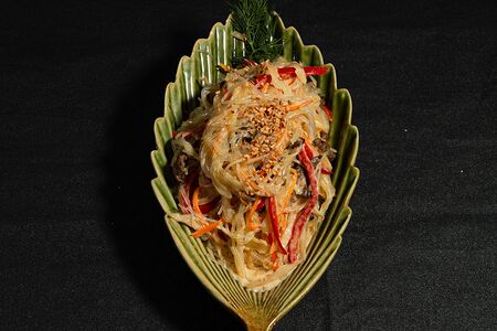 Вок со стеклянной лапшой