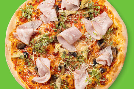 Пицца с ветчиной