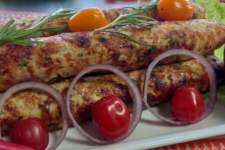 Люля-кебаб из свины и говядины