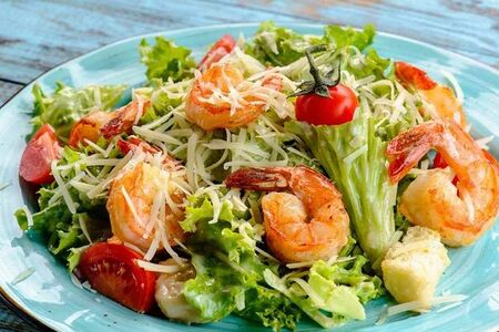 Цезарь с креветками