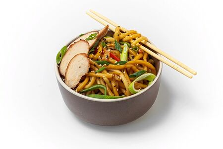 Fox вок терияки с курицей