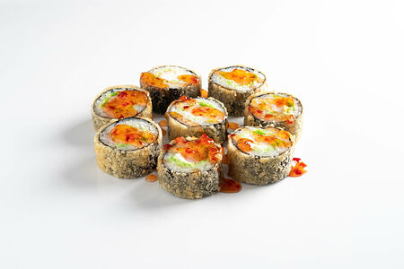 Жареный с креветкой