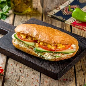 Шаурма овощная в пите