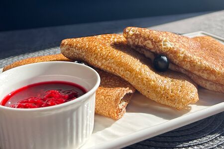 Блинчики с вареньем