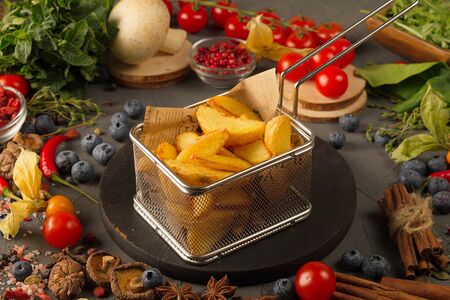 Картофель по-деревенски