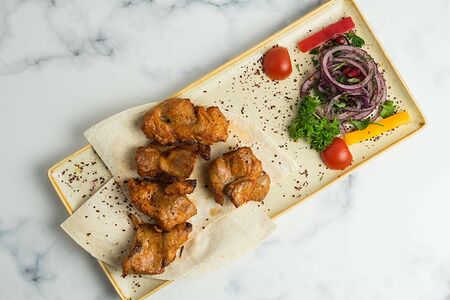 Шашлык из cвинoй шейки