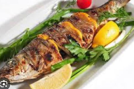 Шашлык из сибаса