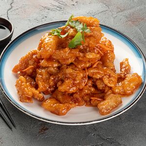 Мясо в кисло-сладком соусе