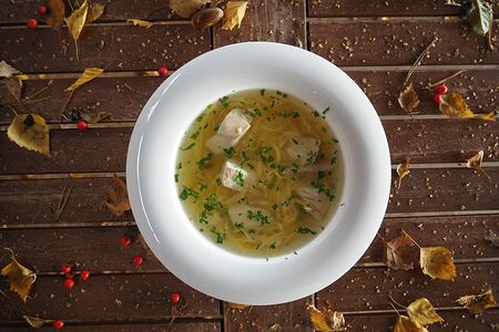 Бульон куриный