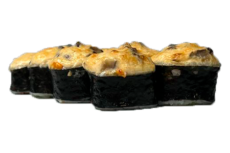 Ролл с курицей и шиитаке