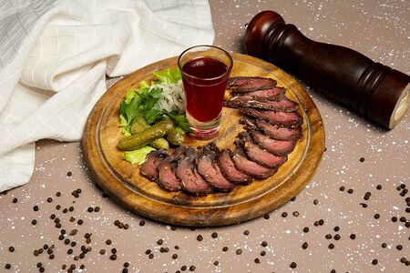 Подкопчёное карпаччо из говядины