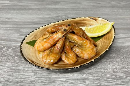 Креветки королевские жареные