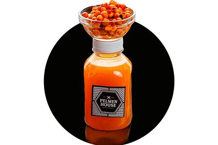 Морс облепиховый собственного приготовления