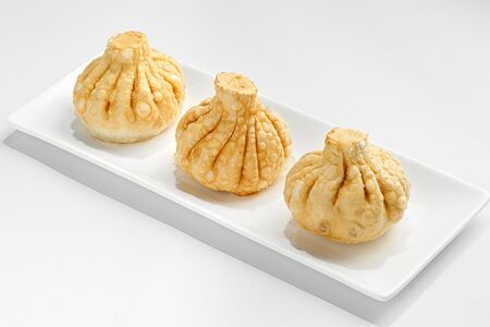 Хинкали с сыром жареные