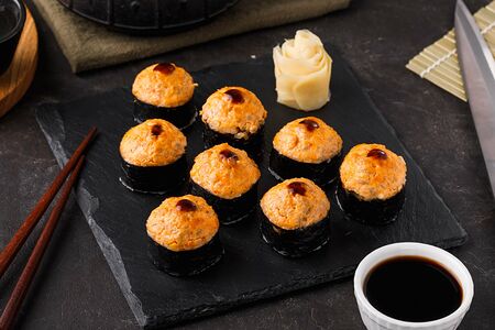 Запеченный острый тунец