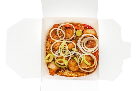 Тяхан с лососем