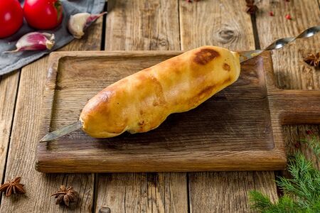 Хачапури на шампуре