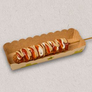 Ռամեն խրթխրթան քորն-դոգ