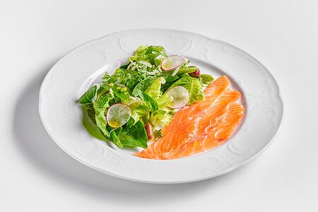 Лосось слабосоленый с мягким сыром