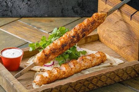 Люля-кебаб из краба