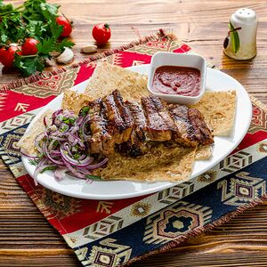 Шашлык из свиных ребрышек