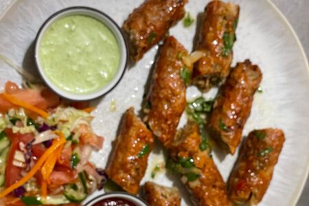 Кебаб из курицей