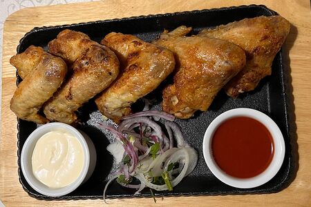 Шашлык из куриных крылышек