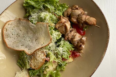 Цезарь с курицей