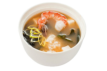 Мисо с креветкой