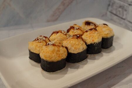 Запечённый гребешок