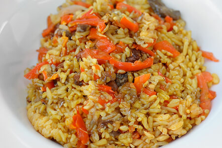 Плов с говядиной