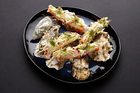 Фаланги краба с авокадо