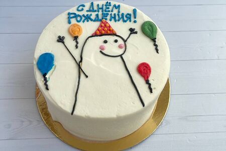 Бенто-торт С Днём Рождения №72