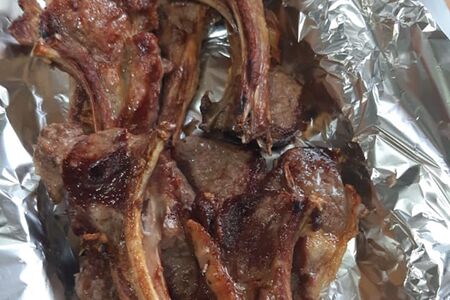 Шашлык из бараньей корейки