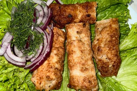 Люля-кебаб куриный в лаваше