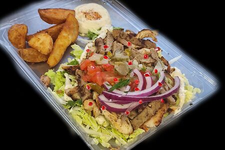 Свинины под соусом наршараб