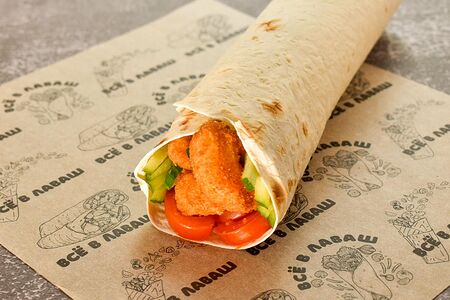 Шаверма с креветками