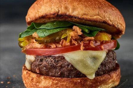 Чизбургер с релишем