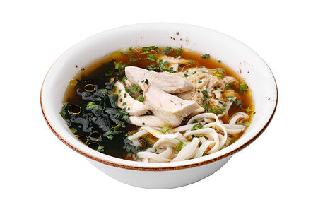 Японский суп с цыпленком