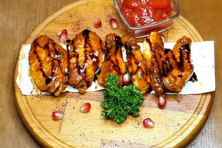 Крылышки барбекю