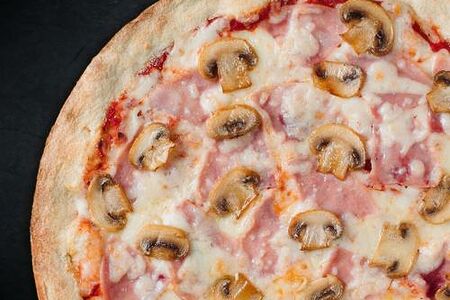 Пицца Прошутто Фунги (тонкое тесто)