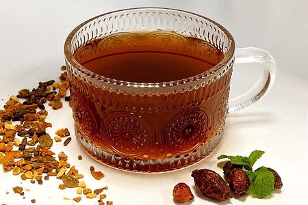 Согревающий чай Шиповник-липа