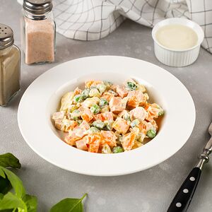 Оливье с колбасой