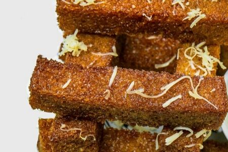 Гренки чесночные