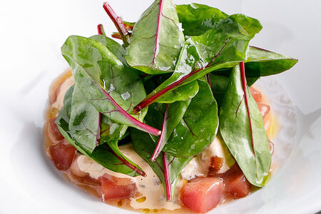 Тунец с соусом хо