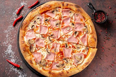 Пицца Ветчина с грибами